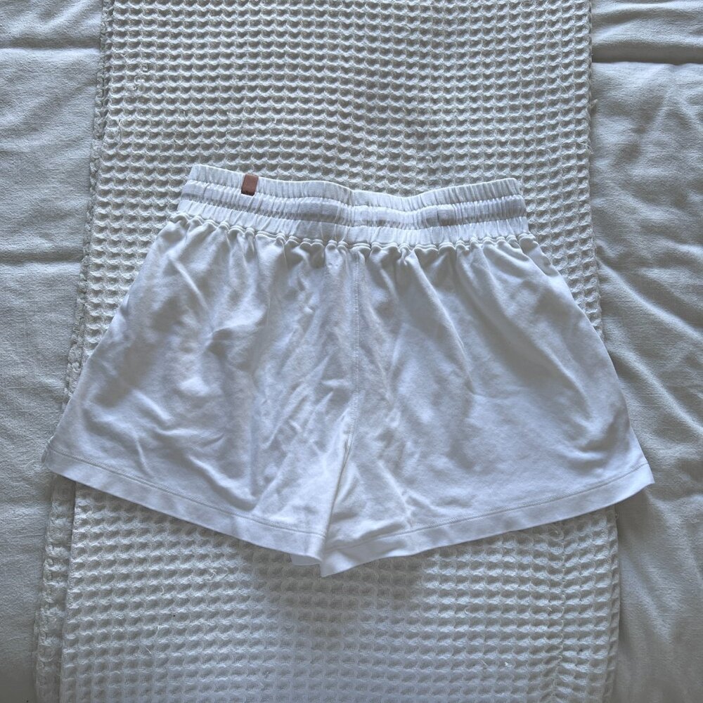 Lunya Pima Cotton Wide Leg Lounge Short - Picture 5 of 5